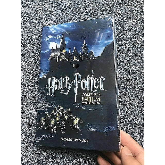 Harry Potter Complete 1-8 Película Dvd Colección Films Box Set Como Regalos Afortunado Sencillez