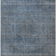thumbnail image 1 of Ahgly Company Machine Washable Indoor Square Industrial Modern Light Slate Gray Area Rugs, 4' Square, 1 of 7