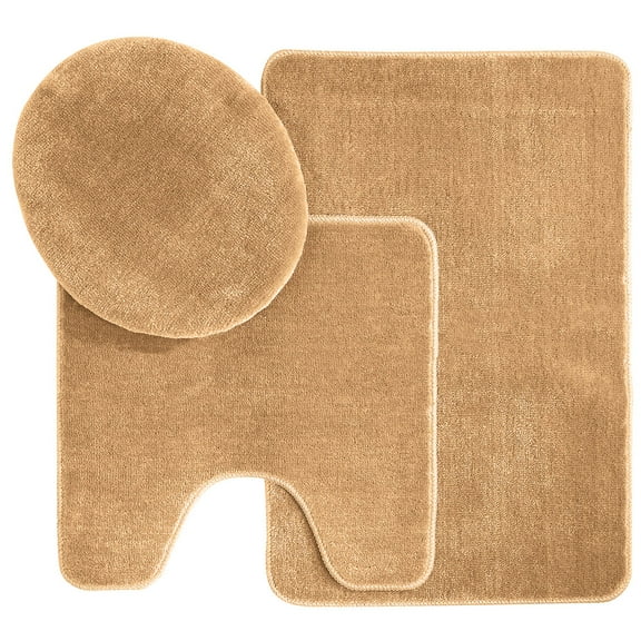 Plush Bath Rug Set