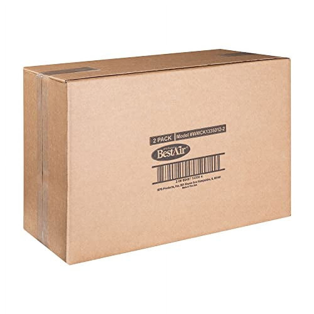 BestAir Trash Compactor Bags(16 D. x 9 W. x 17 H,pack of 12) (2 Pack)