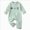 A12-Light Green, variant on Newborn Baby Boy Clothes Infant Romper Long Sleeve Pant Sets for Infant