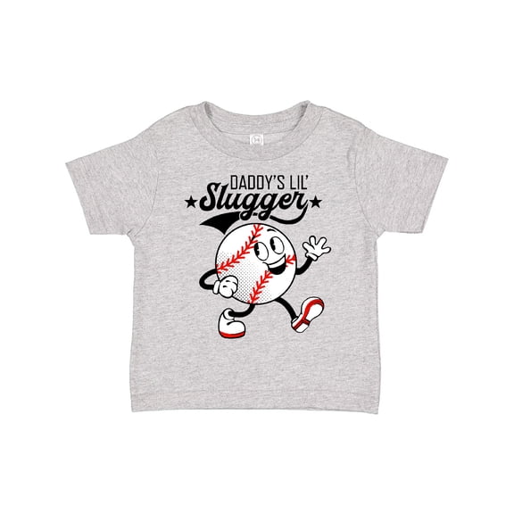 Inktastic Daddy's Lil' Slugger Boys or Girls Toddler T-Shirt