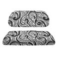thumbnail image 2 of Pzuqiu 2-Piece Swirl Golf Cart Seat Covers Set | Breathable Washable Universal Fit for Most 2-Seater Golf Carts, 2 of 10