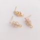 thumbnail image 5 of Minnieouse 1 par de aretes de circón brillante, aretes de moda Vintage, joyería personalizada, vestido de viaje de trabajo diario Ropa, zapatos y accesorios Miscelánea Minnieouse AP016187-01, 5 of 6