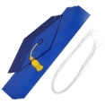 thumbnail image 3 of Blue Paper Graduation Caps for Decoration 12Pcs Perfect for Party Favor and Photography Props, 3 of 9