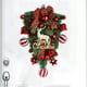 thumbnail image 3 of Adorno navideño Artificial para colgar en la pared, corona decorativa de Navidad para decoración de chimenea, ventana y porche, 3 of 5