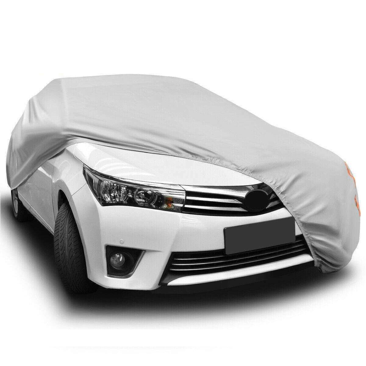 4 Layer Car Cover Soft Breathable Dust Proof Sun Uv Water Indoor Outdoor 4885