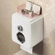 thumbnail image 5 of Toilet Paper Holder for Bathroom Toilet Paper Holder with Drawer Wall Mounted Paper Roll Holder Double Layer Tissue Box, 5 of 5