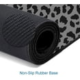 thumbnail image 4 of LAICAIW Large Gaming Mouse Pad with Stitched Edges, Black Leopard Desk Mat Extended Keyboard Pad, Non-Slip Rubber Base Desk Pad for Keyboard and Mouse, 31.5X11.8 inch, 4 of 6