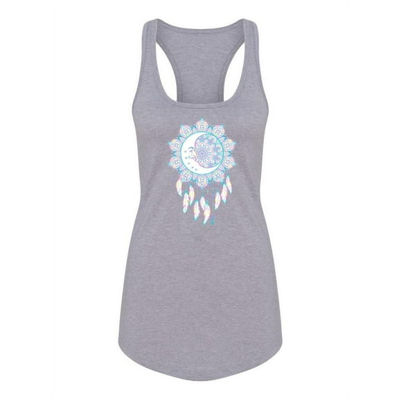Moon Talisman Racerback Tank Women -Image by Shutterstock, Female Small