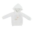 thumbnail image 2 of Lindo suéter de muñeca para 30 cm / 12 pulgadas Muñecas de bebé Moda Niñas Regalos Colecciones Muñecas Accesorios Muñeca Ropa con capucha blanca Baoblaze Sudadera cerrada Muñeca BJD, 2 of 8