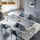 thumbnail image 3 of Multifunctional Large Home Family Concise Kitchen Furniture Italian Marble Top Folding Table For Villa Dining Room Visitor My Lux Decor Round, 3 of 9