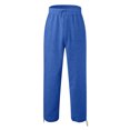 thumbnail image 3 of YOTMKGDO Sweatpants for Men, Cargo Pants for Men, Men Splicing Printed Overalls Casual Pocket Sport Work Casual Trouser Pants Trousers Work Pants for Men, Blue 3XL, 3 of 5