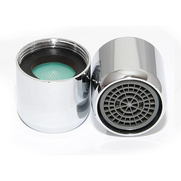 NETSENG 22mm Female Chrome Brass Kitchen Bathtub Faucet Aerator Splashproof Water Saving Filter Mixer Insert
