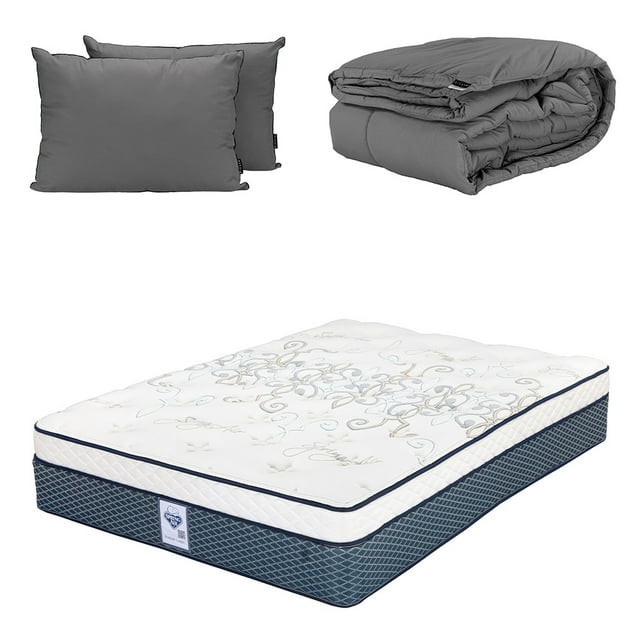 Colchón Spring Air Cantabria King Size + Almohada 2Pack + Edredón Homy