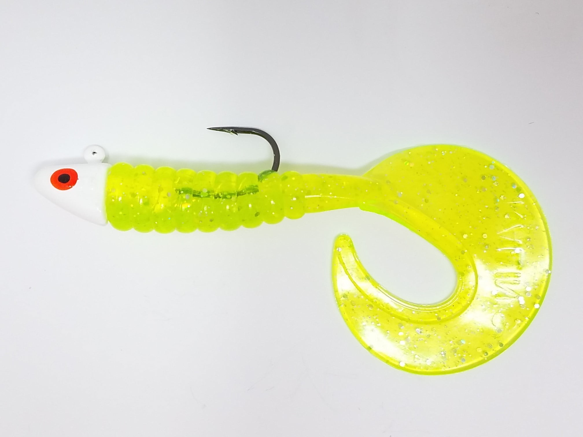 Kalin's Freshwater Ultimate Swim Bait Fishing Jig, White, 3/4 oz., 3pk, Lake