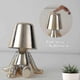 thumbnail image 1 of Bedside Touch Table Lamp, Gold Thinker Lamp Desk Light Cordless Rechargeable Portable Decorative Nightstand Lamp With Usb Charging, 1 of 3
