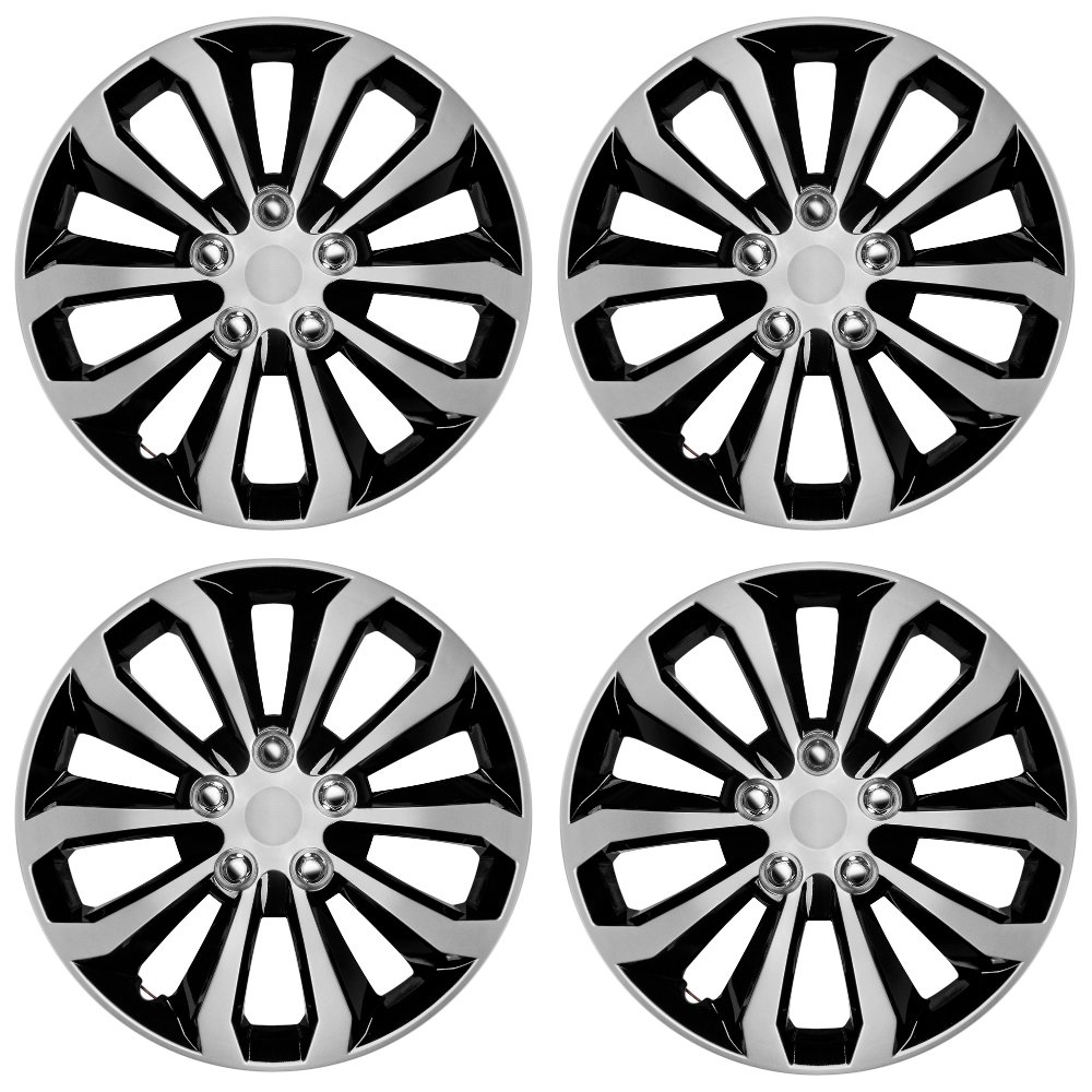 BDK 16" Premium Automotive Wheel Rim Cover Hub Caps OEM Style
