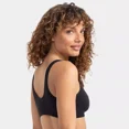 thumbnail image 4 of Fruit of the Loom Women's Unbelievably Soft Cotton Front-Close Bra Color:Black, Size S-XXL, 4 of 6