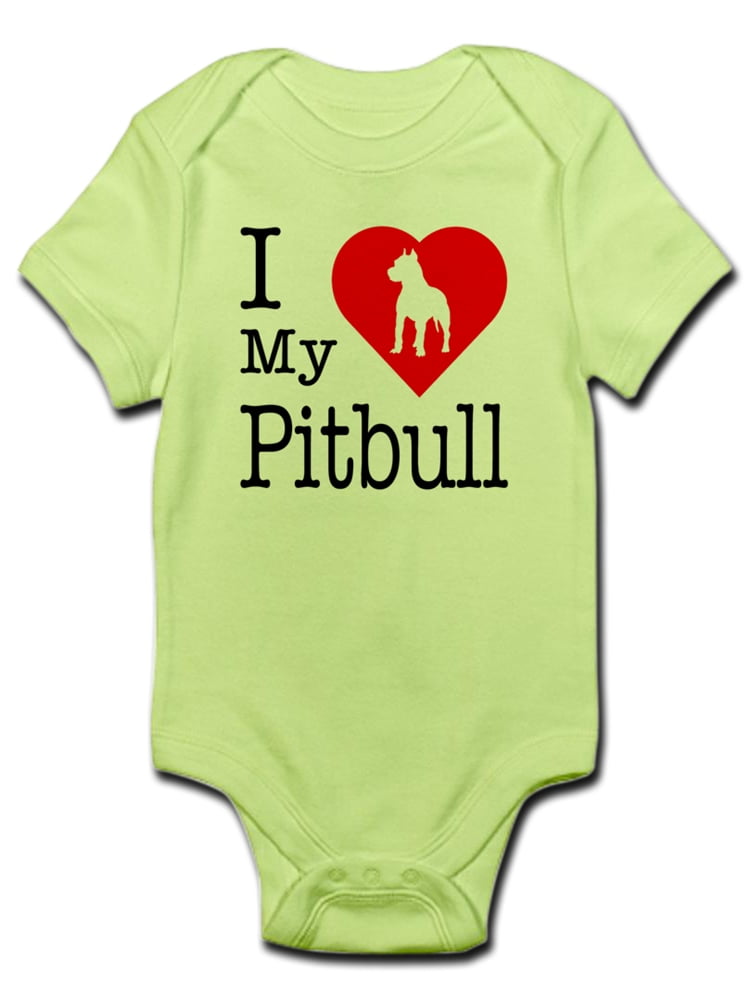 Bodysuits Clothes Onesies Jumpsuits Outfits Black HappyLifea Pitbull Mom Logo Baby Pajamas