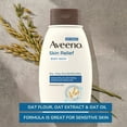 thumbnail image 3 of AVEENO Active Naturals Skin Relief Body Wash Fragrance Free 12 oz (Pack of 2), 3 of 6