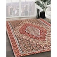 thumbnail image 3 of Ahgly Company Machine Washable Indoor Rectangle Traditional Fire Brick Red Area Rugs, 6' x 9', 3 of 7