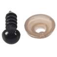 thumbnail image 6 of 400Pcs 6mm Black Plastic Eye Washers for Teddy Toy Eyes Puppet Doll Craft, 6 of 10