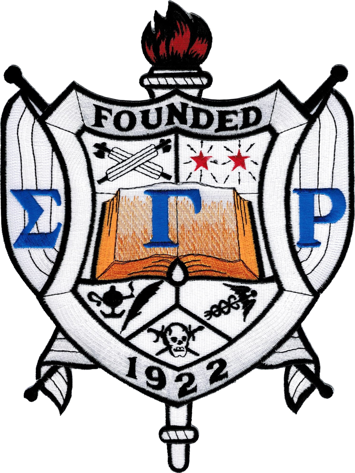 Sigma Gamma Rho Crest Iron-On Patch [Royal Blue - 10"] - Walmart.com