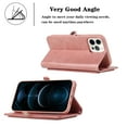 thumbnail image 5 of iPhone 13 Pro Max Phone Case, Strong Protective Kickstand Wallet Compartments Multi-Function for iPhone 13 Pro Max Phone Case Blue, 5 of 5