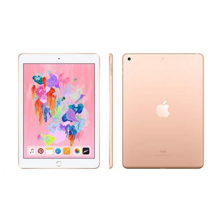 Apple iPad A1893 ゴールド Wi-Fi Apple Refurbished iPad 6th Gen A1893 (WiFi) 32GB Gold - Best Buy