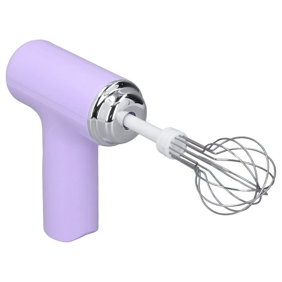 Batidor de Huevos Eléctrico, Batidora de Mano Inalámbrica Con Batidores Intercambiables, Velocidadas Rápidas y Lentas para Crema, Aderezo para Ensaladas