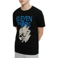 thumbnail image 1 of Elevenparis Hombre Graffiti Logo Graphic T-Shirt negro L, 1 of 1