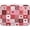 Multi 23, variant on Valentine''s Day Hearts Dish Drying Mat for Counter Pink Tartan Plaid Flower Drying Kitchen Mats Coffee Bar Mats for Countertops Dishes Utensils Sinks 16 x 18 IN