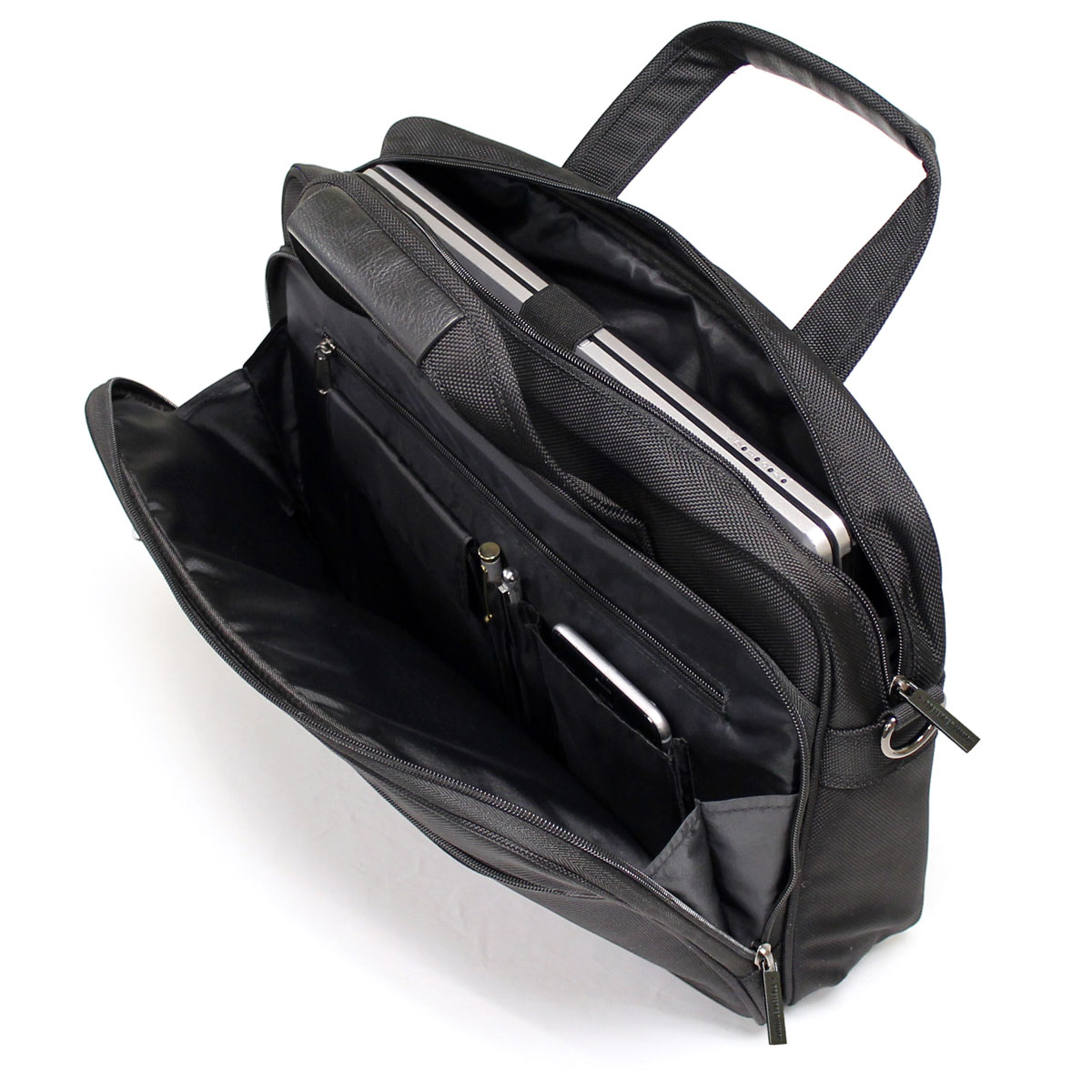 Preferred Nation P6932.BLK 17 in. Elite Computer Briefcase, Black