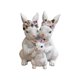 thumbnail image 2 of Easter Bunny Figurine Decor Resin Rabbits Statue For Home Tabletop Spring Easter Decorations For Living Room Bedroom, 2 of 6