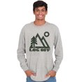thumbnail image 5 of Log Off Nature Outdoors Hike Camping Long Sleeve TShirt Men Women Brisco Brands M, 5 of 7