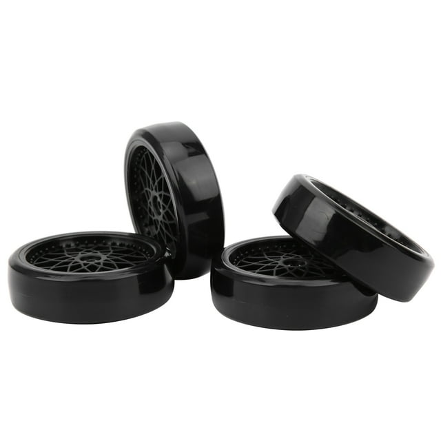 Peahefy RC Micro Truck Plastic Tires Strong Durable Tread Plastic RC Plastic Tire Remote Control For Model Rc Car Outdoor