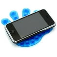 thumbnail image 2 of Blue Double Sided Suction Cup Holder Hand Shape Compatible With iPhone XS Max XR 7 Plus 6S Plus 6 Plus 5S, iPad Pro 10.5, 2 of 7