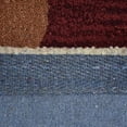 thumbnail image 3 of Rugsotic Carpets Hand Tufted Wool Eco-Friendly Area Rugs - 5'x8', Rectangle, Beige Red, Modern Contemporary Design, High Pile Handmade Anti Skid Rugs for Living Room, Bed Room (K03077), 3 of 5