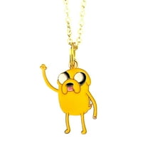 Adventure Time Cartoon Necklace Jake Character Charm Pendant