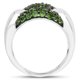 thumbnail image 2 of 1.82 Carat Genuine Chrome Diopside .925 Sterling Silver Ring QJ Model, 2 of 3