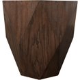 thumbnail image 6 of Meridian Furniture Diamante Brown Oak Veneer End Table, 6 of 8