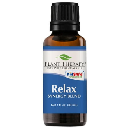 Plant Therapy Essential Oil | Relax Synergy | Sleep & Stress Blend | 100% Pure, Undiluted, Natural Aromatherapy | 30