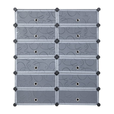 modular cube organizer closet rack shoe cabinet plastic storage diy walmart