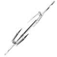 thumbnail image 1 of HONMEET Fourchette Barbecue pour Cuisson de Viande Design Réglable Blanc 1Pcs, 1 of 8