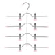 thumbnail image 1 of Perchas para faldas de 4 niveles con pinzas Perchas para pantalones Perchas que ahorran espacio> Múltiples, 1 of 7