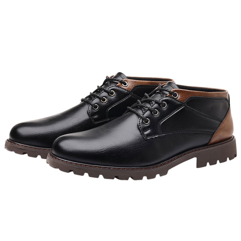 Mepaouo Dress Shoes for Men Pointed Toe Business Oxfords Shoes Waterproof  Classic Casual Shoes - Walmart.com