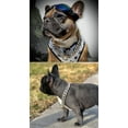 thumbnail image 4 of Collar de estrangulamiento de cadena de perro dorado, eslabón cubano sólido, masticable fuerte y resistente, 4 of 5