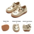 thumbnail image 5 of Toddler Girl Gold Mary Jane Dress Shoes Size 11 - Little Girl Oxford Shoes for Easter Flower Girl Party School Shoes, 5 of 6