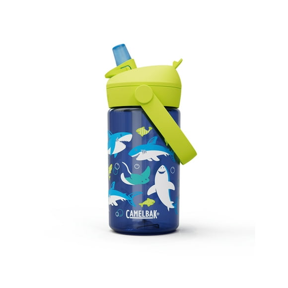 Botella Thrive Flip Straw Kids 400ml Marca Camelbak Verde/Azul